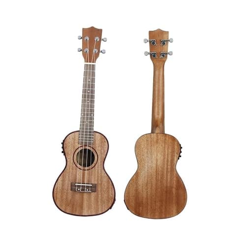 24 Inch Professional Four String Sapele Wood Professional Ukulele(24 Inch Ukulele Set)