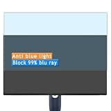 Vaxson 2-Pack Anti Blue Light Screen Protector, compatible with Dell Alienware AW2725D 26.7" Monitor TPU Film Protectors [ Not Tempered Glass ]