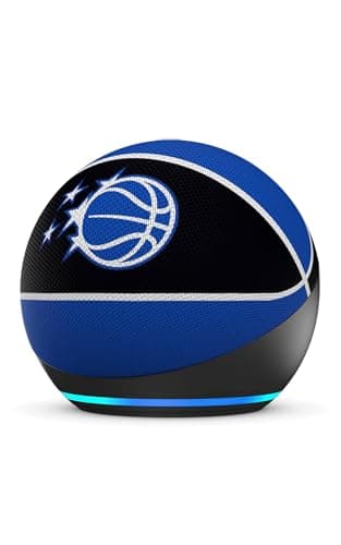 Amazon Echo Dot (newest model) | Officially Licensed NBA Limited-Edition | Orlando Magic