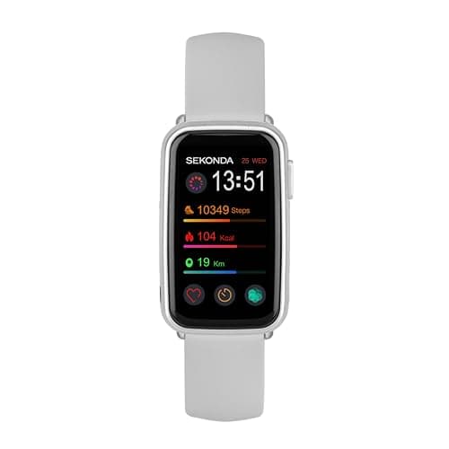 Sekonda Track Smart Watch 26mm with Grey Silicone Strap 30169