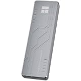 Thermalright HR-EB109 Dual C Grey M.2 External Enclosure-Supports Both NVMe and SATA SSD Dual protocols. Aluminum,10Gbps Type-C Interface,8TB Portable SSD Storage, for Android, Windows, Mac Systems