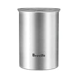 Breville BES030BSS Bean Keeper Airtight Coffee Canister for Countertop Storage, Brushed Stainless Steel