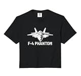 F4 Phatom Wild Weasel Desert Storm Aviation Gifts F-4 Jet Comfort Colors Crop Top