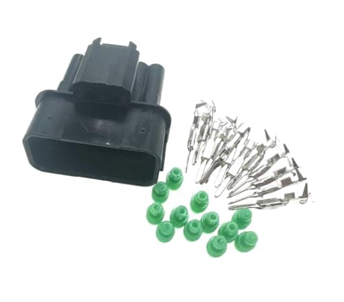 FTOMIKA Cars Connectors 6181-6784/6189-7410 Suitable for Civic Front Headlights, Daytime Running Lights, Fog Light(1 Set F Plug)