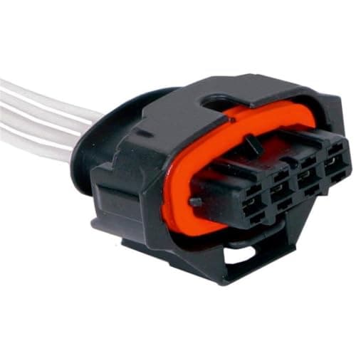 KarParts360 for Chevy Cobalt 2005 2006 2007 Multi-Purpose Pigtail | Black | 4 Wires | Male Gender | 17.71 Inches Wire Harness Length | 24 Wire Gauge Measurement