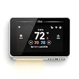 Vine Smart Thermostat for House with Nightlight, 4.3 Inches WiFi Thermostats for Home Compatible with Alexa and Google Assistant, 7day x 8period Programmable, C-Wire Required