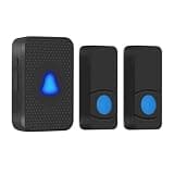 YXYFDCL 55 Ringtones for Long-Distance Waterproof Remote Control Mini Doorbell