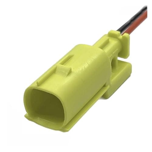 DLAHPJPT Automotive Electrical connectors 2 Pin Car pl;/UG Wiring Harness Auto W/a*t/e*r-p*r/o*o-f Electronic Connector 7C83-0651-70 90980-12698 7283-0651-70(2Pin Male,1 Pc)