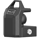 BVLLVT Heavy Duty Trailer Hitch Lock for 2 5/16" Ball Coupler - Adjustable Locking Mechanism Design - Anti-Theft Solid Steel Coupler Lock for RV, Boat, Camper Trailer