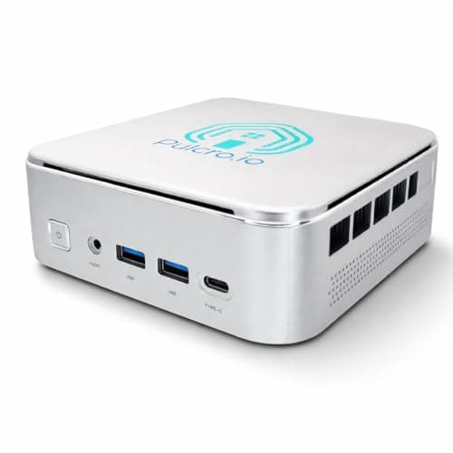 Pulcro.io TK Node Mini PC - Proxmox + Home Assistant preinstalled, i3 1215U (6C/8T), 16GB RAM, 256GB SSD Storage