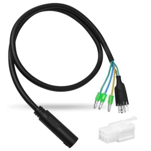 CuraceQ 1 PCS 9 Pin Hub Motor Convert Extension Cable Female, Waterproof Connector 36V 48V 72V 250-1000W Electric Bike Cable, 60 CM Ebike Power Cable for Electric Bicycle Modification Project-Female