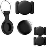 HiDrive Trace GPS Tracker, Magnetic Real-Time Location Tracker, Mini Tracking Tag for Vehicles, Bags, Keys & Daily Belongings, Compatible with iOS and Android Devices (2 Pack,iOS)