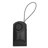 Vvikizy Touch Sensor Door Handle Alarm, 120dB Vibration Triggered Portable Security for Hotel Travel Bedroom