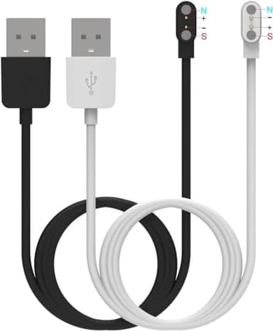 Compatible with Haulvean G39 Smart Watch Charger, Magnetic USB Charger Replacement Charging Cable for Haulvean G39 Smart Watch (One Fit)
