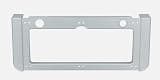Replacement for Drip Tray Lid Original Cover Silver Color for Melitta Caffeo Ci Coffee Machine