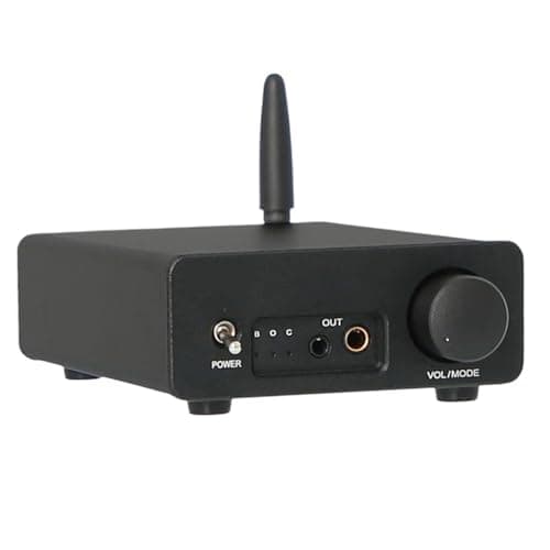 A39 ES9039 Decoder Bluetooth5.4 LDAC HiFi DAC TPA6120A2 High Performance Headphone Amplifier Without/with Power Adapter(with Power Adapter)