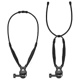 ULANZI ZJ09 POV Neck Mount Universal for DJI Osmo Action Insta360, Detachable Magnetic Mount Base, Adjustable Gooseneck 360° Rotation Lightweight Hands Free Chest Strap POV Camera Mount f Action Cam