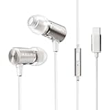 AZLA Trinity USB-C Champagne Gold 3-Layer Diaphragm / 0.3 inch (8 mm) Advanced ARD Driver Type C Earphones Ultra Low Distortion Sound, High Resolution Compatible, UAC 1.0 Switch2 Compatible, 59.1