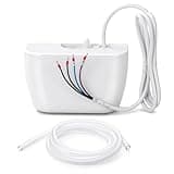 Mini Split Condensate Pump, Ultra Quiet <20 dB, Automatic Drain for Residential & Light Commercial HVAC Systems and Dehumidifiers, 65 FT Lift, 40 L/H, 110-240V, Compact Wall-Mounted, ETL Certified