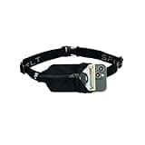 SPIbelt Running Belt Original for Women Men, Phone Holder for Running, Running Fanny Pack, Holder for Phone, Running Waist Pack, Adjustable Waist, [Fits All Phones]. Black with Black Zipper