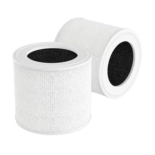 2pieces Replacement Filter,Compatible For LEVOIT，Core Mini/Core Mini-RF/Mini-P, Air Purifier Filter 3-in-1