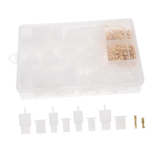OKUMEYR Spring Terminal Connector Kit Wire Terminals for Automotive Motorcycle Pin Connectors Quick Installation