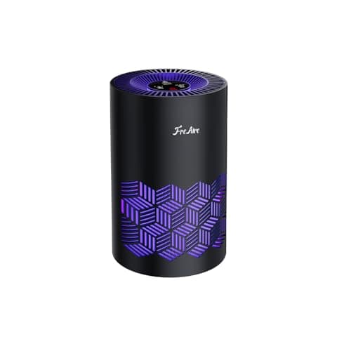 FreAire Air Purifiers for Bedroom, Air Purifiers for Home with Lights, HEPA Air Purifier Removes
