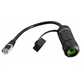 MINGLEA Cat6 Networking Cable M20 RJ45 Waterproof Connector IP68 8P8C Shield Ethernet Coupler Adapter Male to Female Cable 25cm