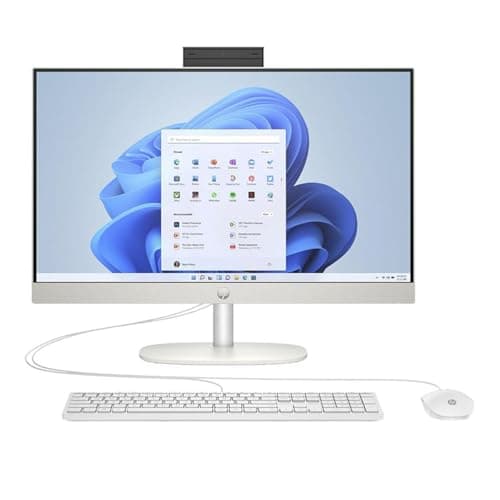 HP 2026 24-cr000 All-in-One Desktop 23.8" FHD IPS Touch 8-Core Intel Core i3-N300 Intel UHD Graphics 32GB DDR4 1TB NVMe SSDWIFI AX RJ45 HDMIv1.4 Webcam Keyboard Mouse Windows 11 Homew/RE USB