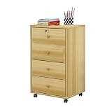 GFSGHZZ Wood Lateral File Cabinet Lockable Drawer Mobile Storage Organizer for Office File Locker Cabinet with File Box Floor to Ceiling Storage,C1-One Size