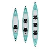 Full Drop Stitch PVC Inflatable Boat Kayak for Fishing Rental 1/2/3 Person