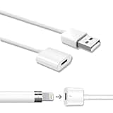 for Apple Pencil Charger,1Pack 3.3FT USB A to Lightning Female iPencil Adapter 20 Mins Full Charge Compatible with Apple Pencil 1st Generation