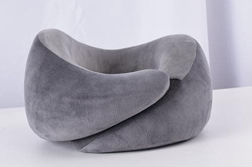 maimaizone Memory Foam Neck Pillow, Comfortable U-Shaped Travel Pillow, Car & Office Support