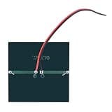YDuupxe Battery Solar Panel, A Grade Polysilicon Mini Solar Panel 0.7W 1.5V with Wire, DIY Charger Module for 1.2V Battery Outdoor Lamp Street Light Projects