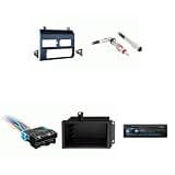Chevrolet GMC CK Truck 88-94 Alpine UTE-63BT Single Din Radio Bundle Blue Dash Includes Pocket