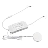 Penetrable Wood Sensor Switch Lighting, AC 110V/220V Compatible, Dimmable Control with Adjustable Sensitivity Through Rock Wood to 3cm,(off)