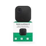 Blink Outdoor 4 – Wireless smart security camera, two-year battery life, two-way talk. Required Sync Module not included – Add-on camera