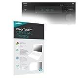 BoxWave Screen Protector Compatible With Onkyo TX-RZ70 - ClearTouch Crystal Privacy (2-Pack), Privacy Screen Protector Flexible Film Clear