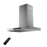 36 in. 763 CFM Ducted Wall Mount with Light Range Hood in Stainless Steel