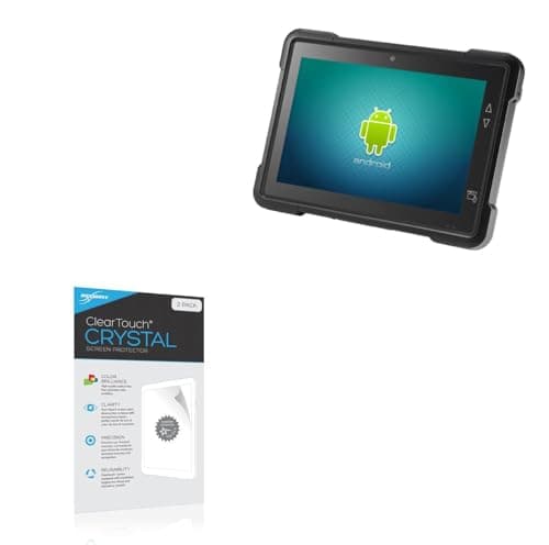 BoxWave Screen Protector Compatible With PartnerTech EM-100 - ClearTouch Crystal (2-Pack), HD Film Skin - Shields From Scratches