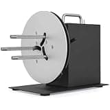 QUGURLID Label Rewinder Machine,Adjustable Core Size Diameter 180mm,Axle Width 100mm for Efficient Label Management in Stores,Factories,Homes