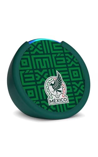 Amazon Echo Pop (newest model) | Officially Licensed Mexico National Soccer Team Limited-Edition (Green)