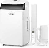 Garvee 14000 BTU Portable Air Conditioner, 3-in-1 Portable AC with Cooling, Dehumidifier, Fan, Follow Me, 24-Hour Timer, Remote, Window Kit for Large Room, Bedroom, Home Office Use, 750 Sq. Ft, 115V