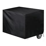 TIAOFY Waterproof Universal Generator Cover, Outdoor Generator Tent Running Cover, Portable Generator Enclosure 900D PU Polyester with Elastic Drawstring (32"(L) x 24"(W) x 24"(H))