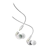 MEE audio M6 PRO In Ear Monitor Headphones for Musicians, 2nd Gen Model With Upgraded Sound, Memory Wire Earhooks & Replaceable Cables, Noise Isolating Professional Earbuds, 2 Cords Included (Clear)