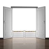 Generic Reusable Baffle Flood Barrier for Home Unit Module Design Removable Flood-Proof Water Barriers Temporary Flooding Door Household Flooding Panel Shield