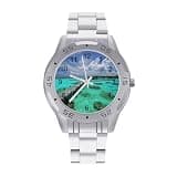 FekiLoot Watch for Men Big Face Stainless Steel Wrist Watch Personality