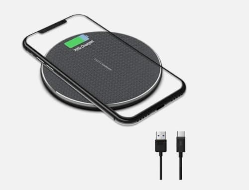 kero HA20 wireless charging pad Compatible with iPhone 16 15 14 13 12 11(pro, pro max)/13 12 Mini/XS Max/SE/XR/X/16 plus/Airpod4,Samsung Galaxy S25/S24/S23/S21/S20