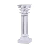 LVPETALIZE Desk Decor Roman Temple Statue,Wedding Decor Resin Temple Model,Modern Home Décor Accents,Shelf Sculpture Decorations for Living Room,Office (C)