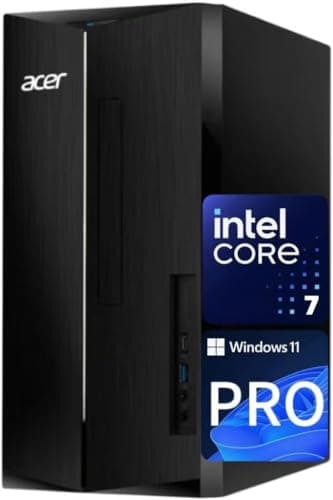 Acer Aspire Business Desktop | 14th Gen Intel 20-Core i7-14700 Processor(Beats i9-13900) | 32GB DDR5 RAM, 1.5TB Storage(1TB SSD & 500GB HDD) | WiFi6+Bluetooth5.1 | Keyboard+Mouse | Windows 11 Pro